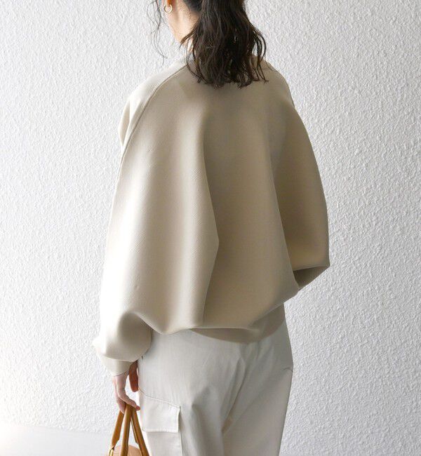 SHIPS any「SHIPS any:〈手洗い可能〉ドルマン ジップ ブルゾン カーディガン」|カーディガン|