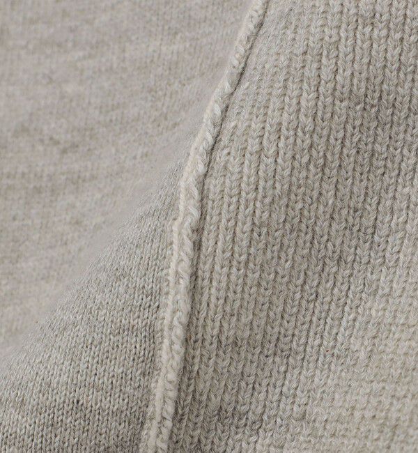 SHIPS Days「【SHIPS別注】UNDYED SALLY FOX: ダブルフェイス ジャージー ニットパーカー」|パーカー|