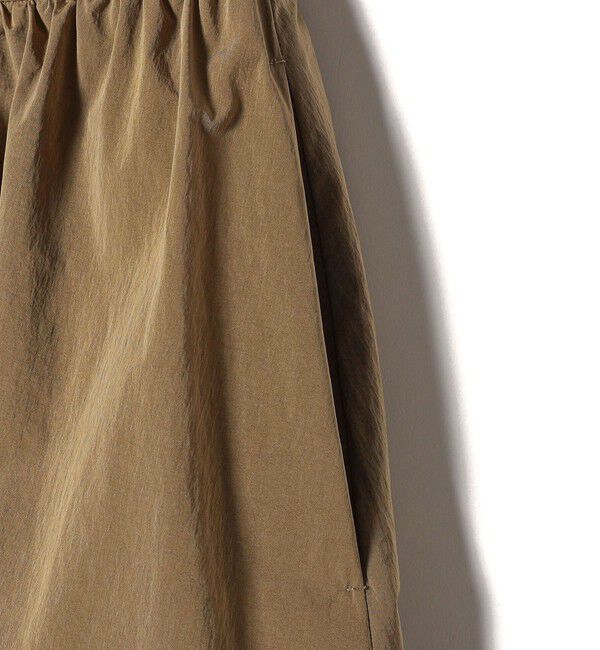 SHIPS for women「〈洗濯機可能〉LIMONTA EAST ビンテージ タフタ ギャザー スカート」|フレア|