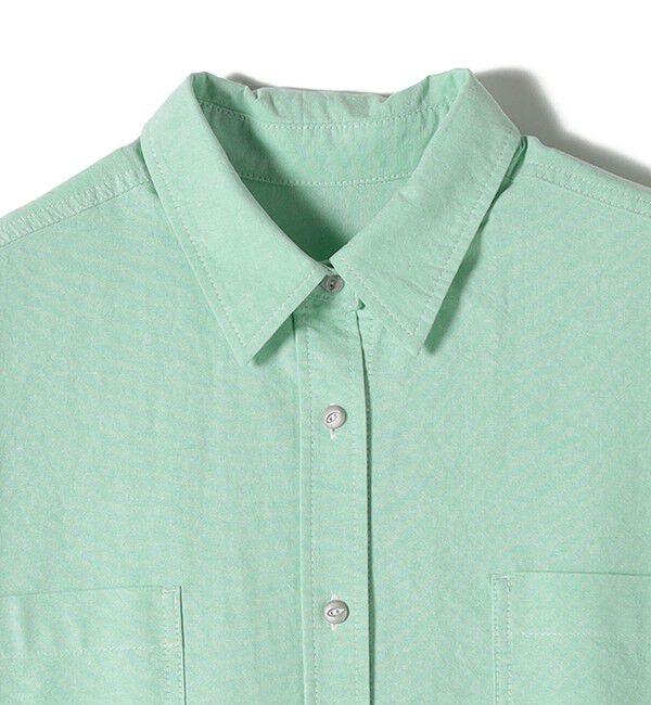 SHIPS for women「〈洗濯機可能〉ワンポイント 刺繍 シャツ ワンピース」|ワンピース|