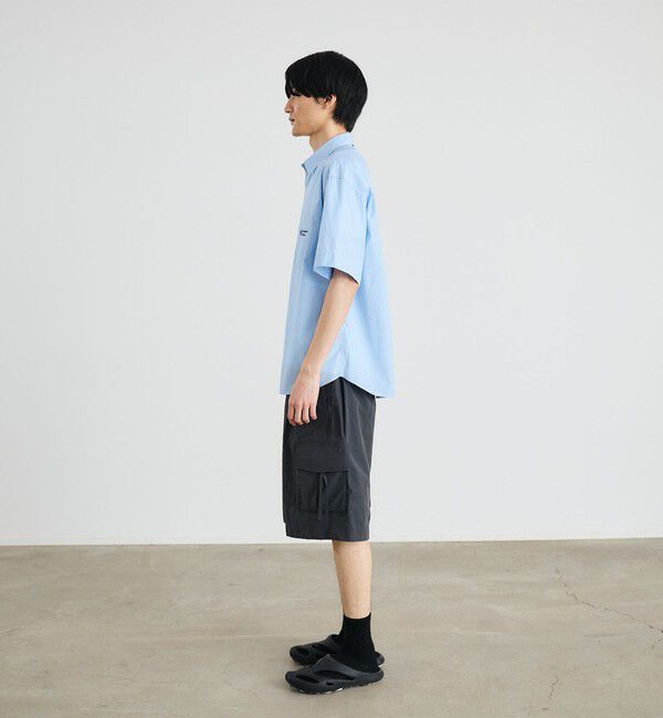 SHIPS「City Ambient Products: レギュラーカラー ブロード オーバー シャツ (半袖)」|シャツ・ブラウス|