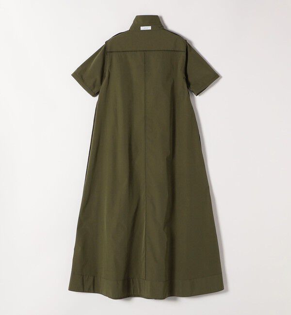 SHIPS any「SHIPS any:〈洗濯機可能〉タイプライター スキッパー フレア シャツ ワンピース」|ワンピース|