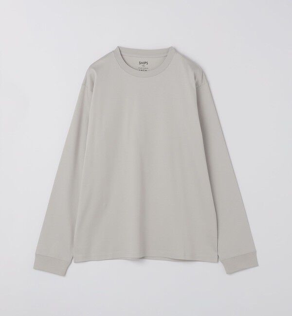 SHIPS Colors 「SHIPS Colors:シルケット コットン クルーネック ロンT」|Tシャツ・カットソー|