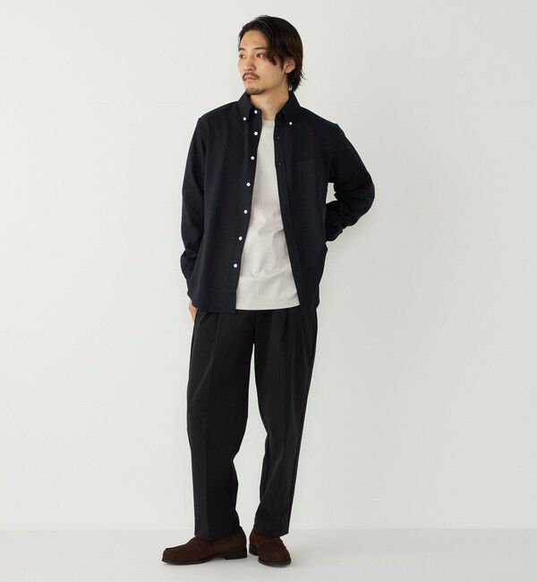 SHIPS Colors 「SHIPS Colors:シルケット コットン クルーネック ロンT」|Tシャツ・カットソー|