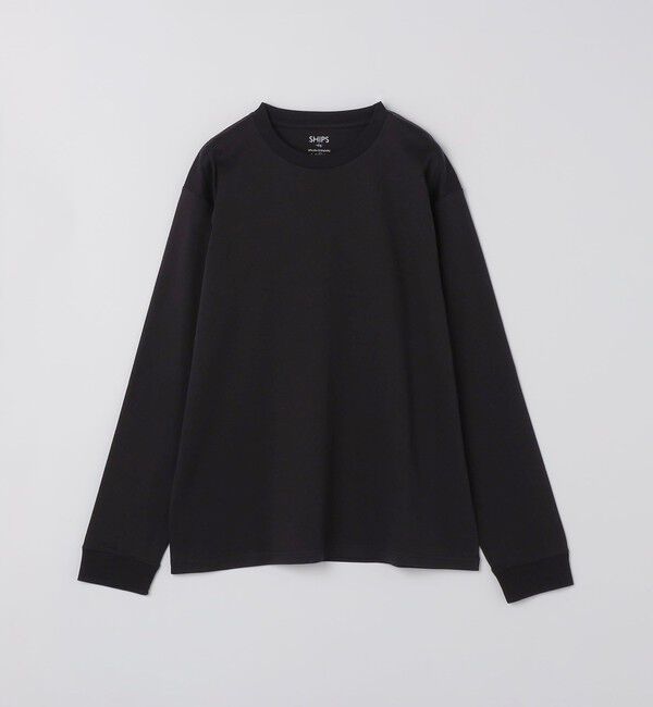 SHIPS Colors 「SHIPS Colors:シルケット コットン クルーネック ロンT」|Tシャツ・カットソー|