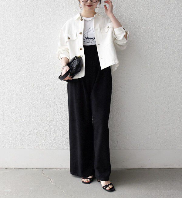 SHIPS any「SHIPS any:〈洗濯機可能〉カルゼ ショート ワーク ジャケット」|その他|