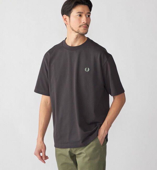 SHIPS「【SHIPS別注】FRED PERRY: ワンポイントロゴ ピケ Tシャツ 26SS」|Tシャツ・カットソー|