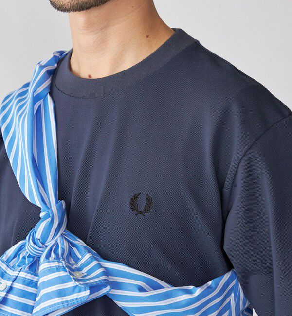 SHIPS「【SHIPS別注】FRED PERRY: ワンポイントロゴ ピケ Tシャツ 26SS」|Tシャツ・カットソー|