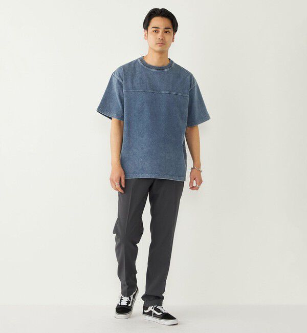 SHIPS Colors 「《予約》SHIPS Colors:カット デニム Tシャツ◆」|Tシャツ・カットソー|