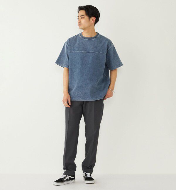 SHIPS Colors 「《予約》SHIPS Colors:カット デニム Tシャツ◆」|Tシャツ・カットソー|