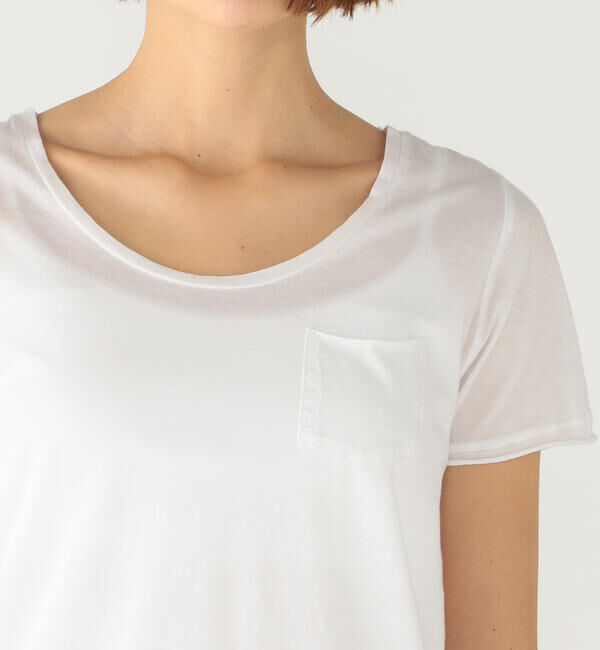 GALERIE VIE「コットン ラウンドネックプルオーバー」|Tシャツ・カットソー|