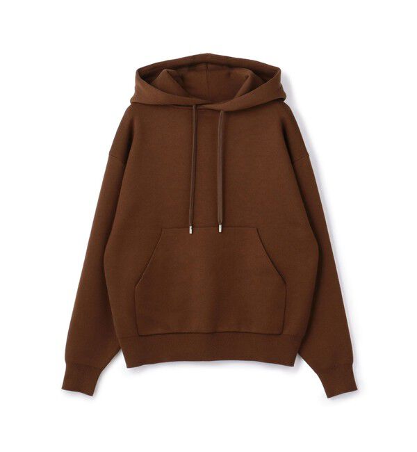 CABaN「CABaN コットンカシミヤ パーカ」|ニット・セーター|49 ダークブラウン