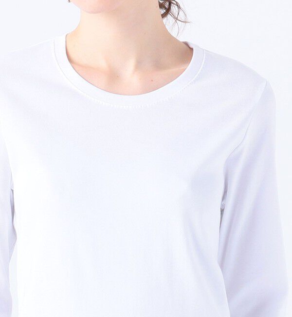 TOMORROWLAND collection「ファインコットン ロングスリーブプルオーバー」|Tシャツ・カットソー|