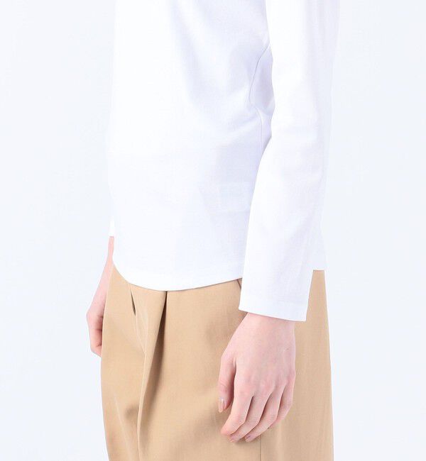 TOMORROWLAND collection「ファインコットン ロングスリーブプルオーバー」|Tシャツ・カットソー|