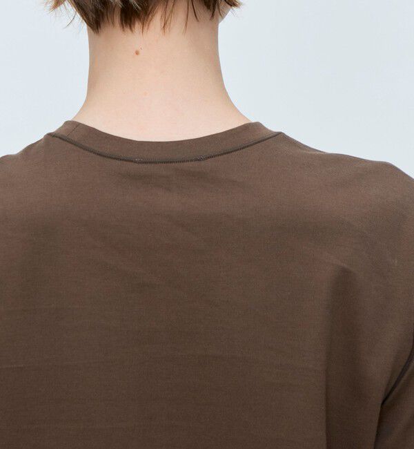 TOMORROWLAND collection「スーピマコットンジャージー クルーネックプルオーバー」|Tシャツ・カットソー|