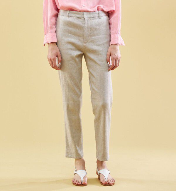 GALERIE VIE「コットンリネンストレッチ テーパードパンツ」|その他|