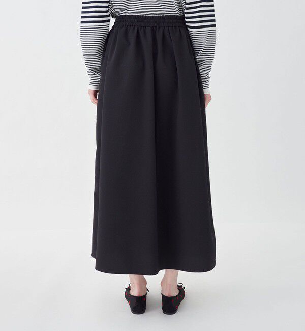 MACPHEE「シアーサッカーギャザーロングスカート」|スカート|