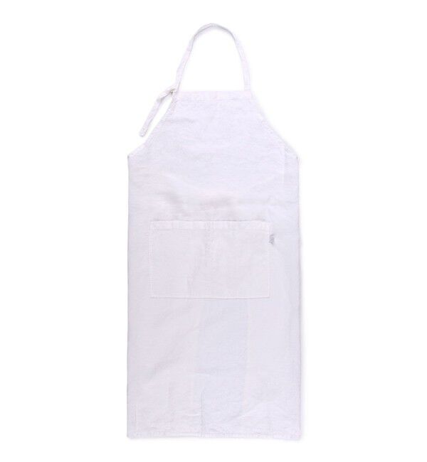 TOMORROWLAND HOME「プレーンリネン エプロン」|食器・キッチングッズ|11 ホワイト