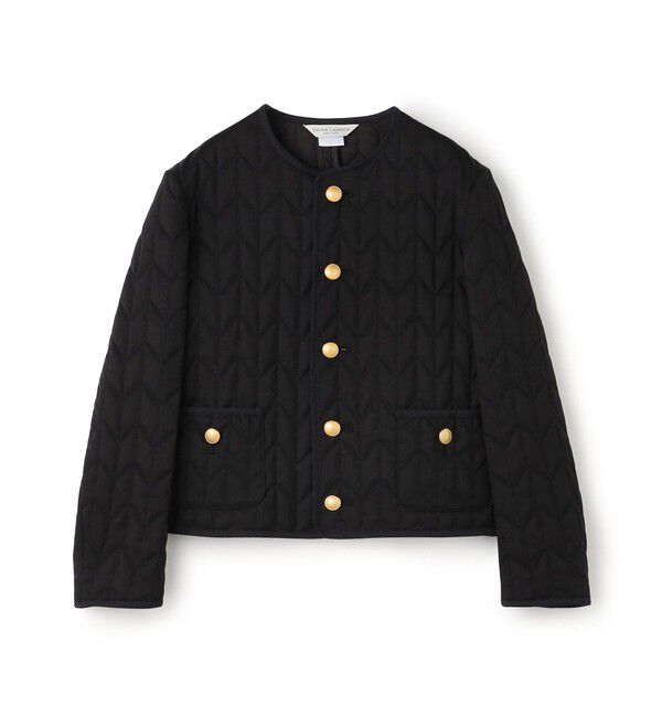 TOMORROWLAND BUYING WEAR「UNION LAUNCH ノーカラージャケット」|ノーカラージャケット|19 ブラック