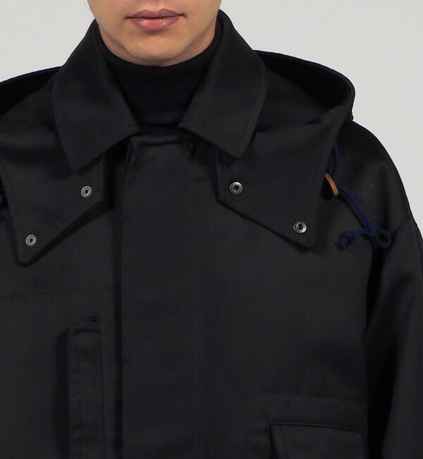 TOMORROWLAND MENS「ウールコットン ステンカラーコート」|ステンカラーコート|