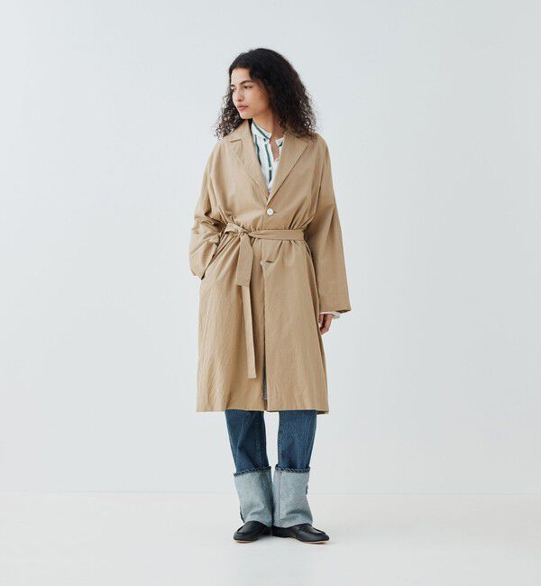 GALERIE VIE「パラシュートクロス チェスターコート」|チェスターコート|