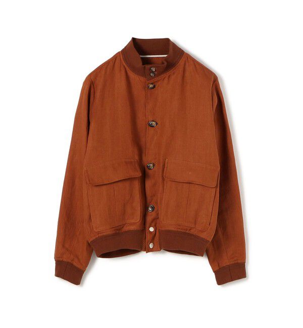 TOMORROWLAND MENS「【別注】VALSTAR リネン ドライビングブルゾン Valstarino」|ブルゾン・スタジャン|35 レッド