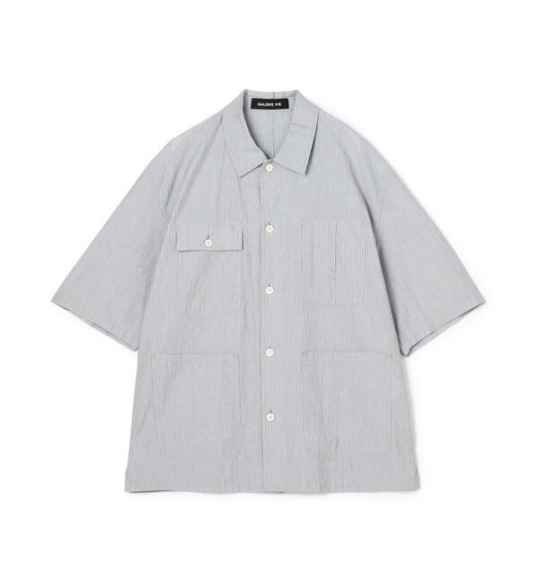 GALERIE VIE「コットン 4ポケットシャツジャケット」|その他|18 ブラック系