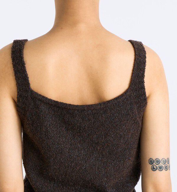 Edition「ウールブークレー ニット キャミソール」|ニット・セーター|