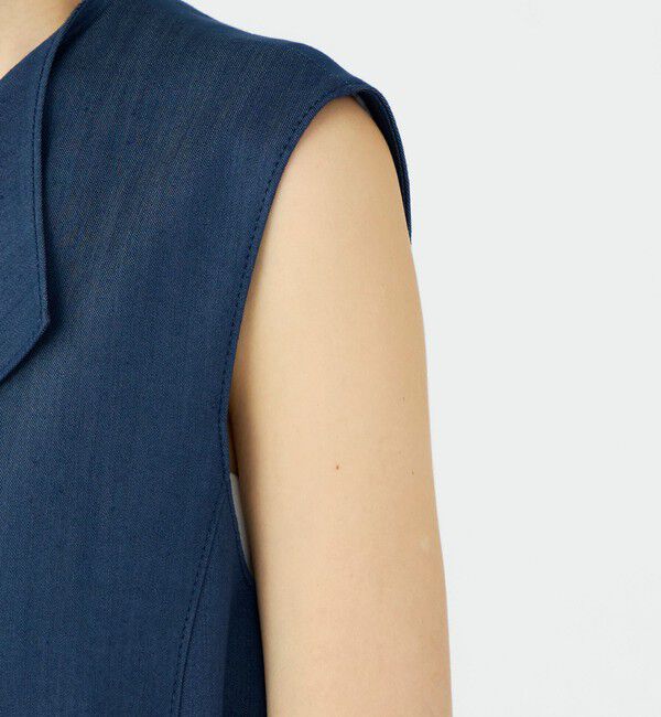 Ballsey「【追加予約】ラスターデニム ミドルジレ」|ベスト・ジレ|