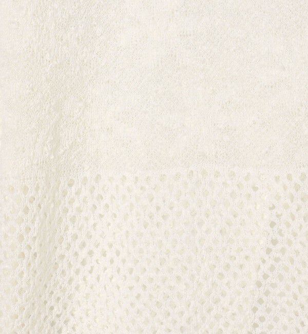 MACPHEE「レーシーニット ボートネックプルオーバー」|ニット・セーター|