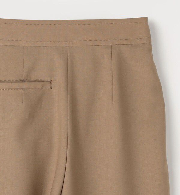 CABaN「ウールトロピカル ラップパンツ」|チノ|