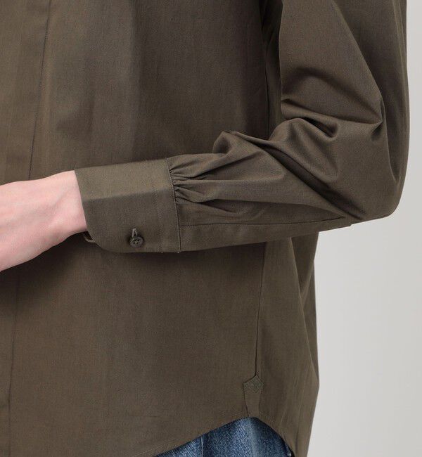 TOMORROWLAND BUYING WEAR「BOURRIENNE AMAZONE スタンドカラーシャツ」|シャツ・ブラウス|