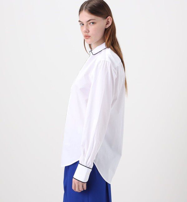 TOMORROWLAND BUYING WEAR「BOURRIENNE EQUIPAGE パイピングシャツ」|シャツ・ブラウス|