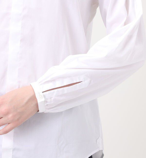 TOMORROWLAND BUYING WEAR「BOURRIENNE POETESSE スタンドカラーシャツ」|シャツ・ブラウス|