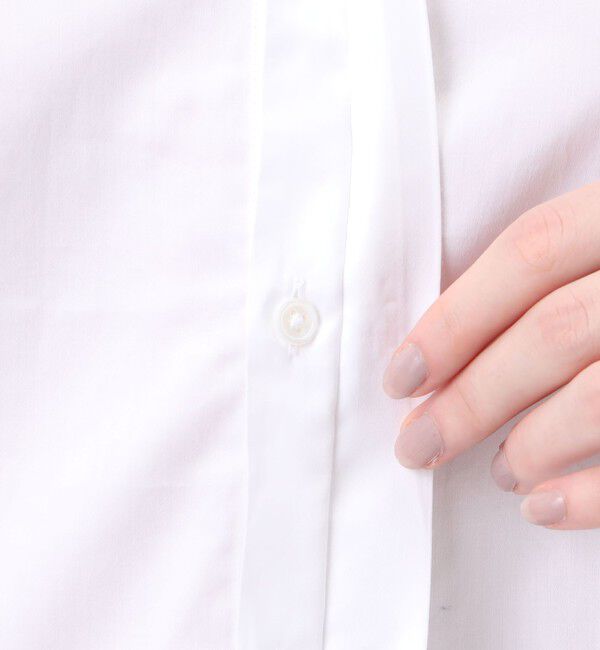 TOMORROWLAND BUYING WEAR「BOURRIENNE POETESSE スタンドカラーシャツ」|シャツ・ブラウス|