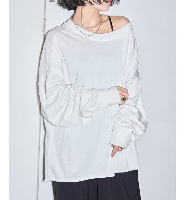  「《追加予約》HIGH GAUGH URAKE PULLOVER：カットソー」|Tシャツ・カットソー|ホワイト