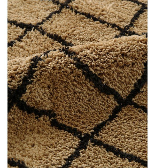 journal standard Furniture「GRID RUG 200x200 グリッド ラグ」|その他|