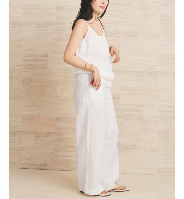 Plage「《予約》Linen easy パンツ」|その他|