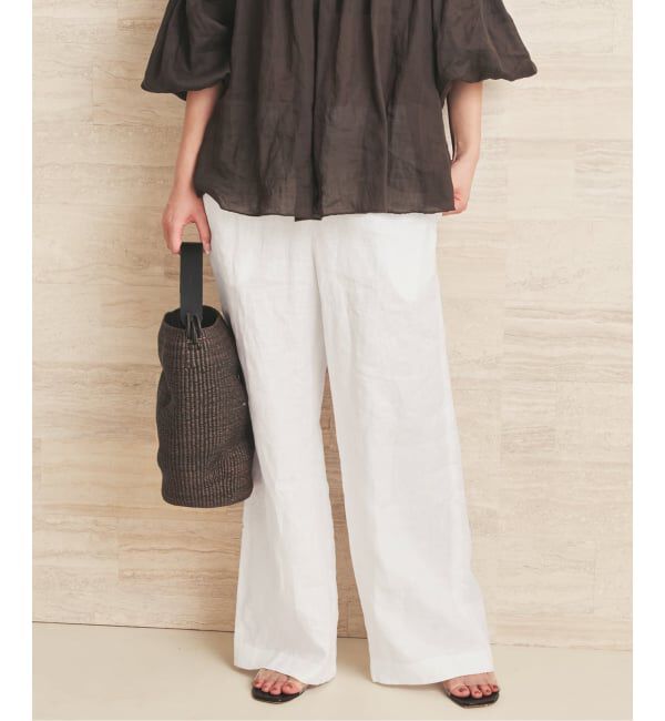 Plage「《予約》Linen easy パンツ」|その他|