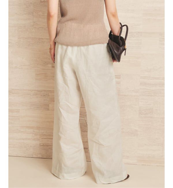 Plage「《予約》Linen easy パンツ」|その他|