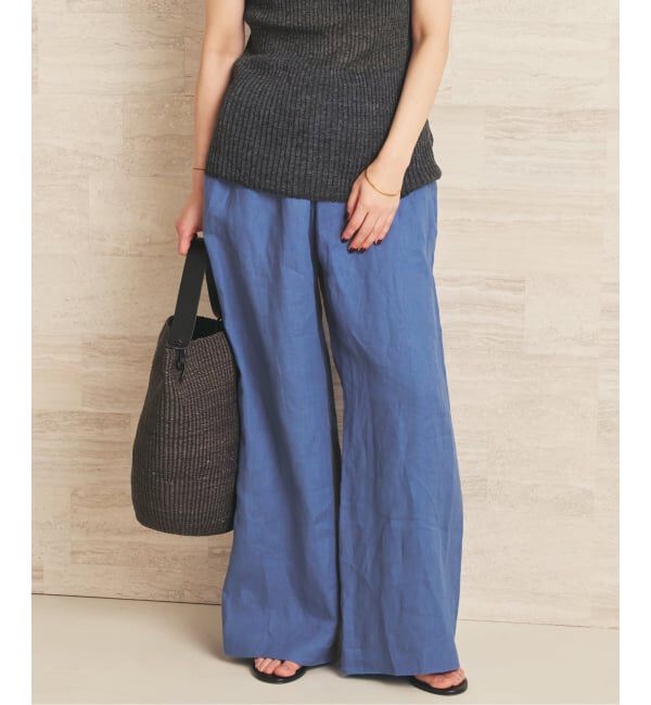 Plage「《予約》Linen easy パンツ」|その他|