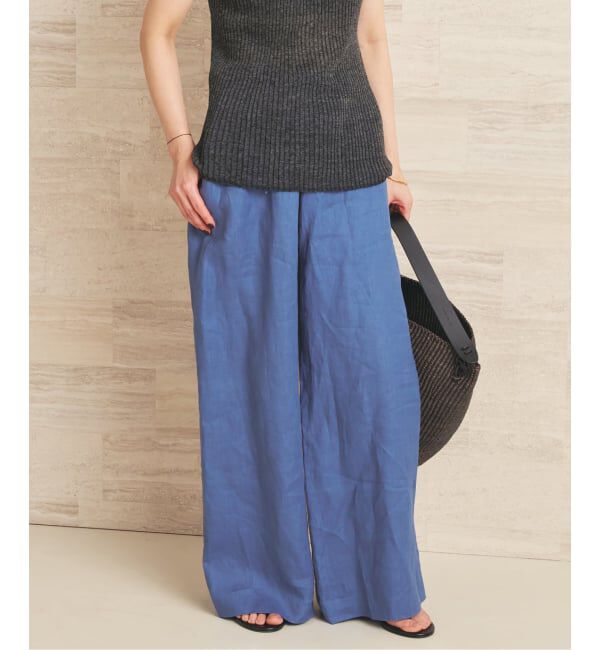 Plage「《予約》Linen easy パンツ」|その他|
