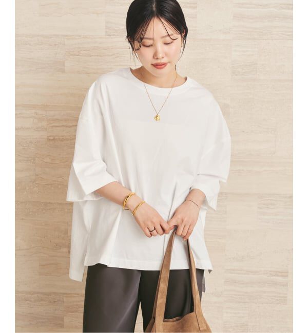Plage「《予約》Boxy TEEシャツ」|Tシャツ・カットソー|ホワイト