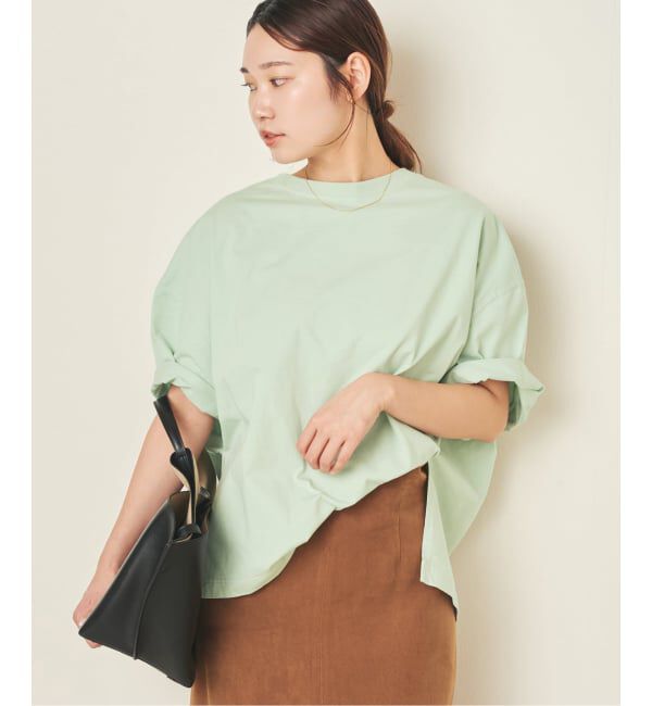 Plage「《予約》Boxy TEEシャツ」|Tシャツ・カットソー|グリーン