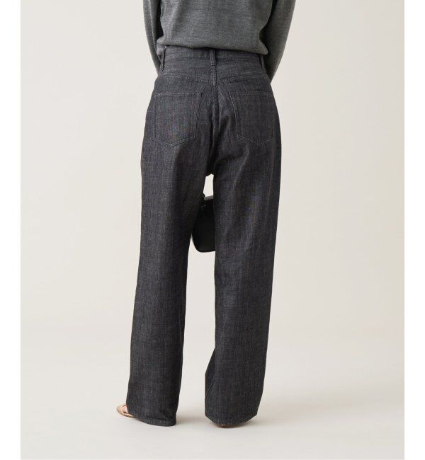 IENA LA BOUCLE「IENA LA BOUCLE ストレートカラーデニムパンツ」|デニム|