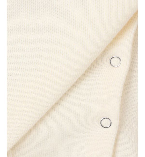 SLOBE IENA「《セットアップ対応可》コットンダブルフェイスカーディガン」|カーディガン|