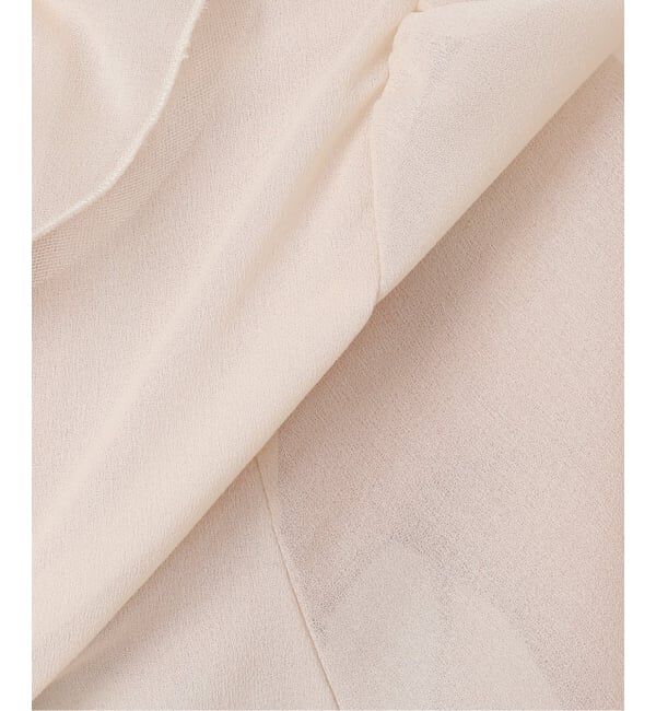 IENA LA BOUCLE「IENA LA BOUCLE ジョーゼットフリル襟ブラウス」|シャツ・ブラウス|