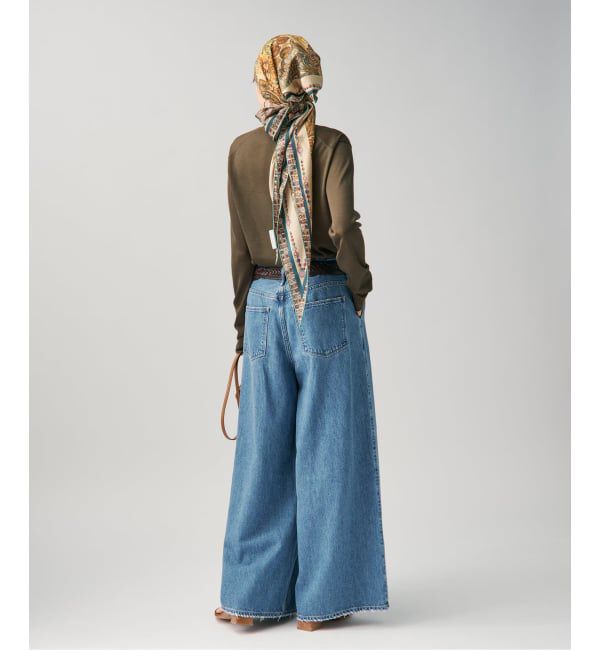 VERMEIL par iena「PIERRE LOUIS MASCIA ピエール ルイマーシャ Scarf 65x120cm 517550/101」|バンダナ・スカーフ|