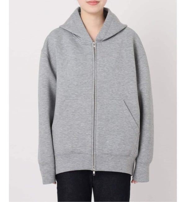 SLOBE IENA「《追加3》ボリュームジップアップフーディー」|パーカー|