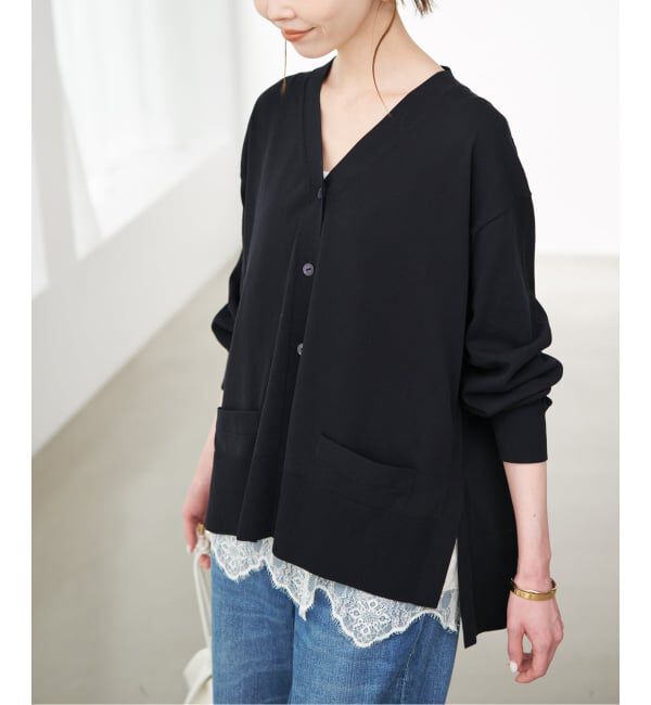 SLOBE IENA「《追加2》サテンレースキャミソール」|キャミソール|